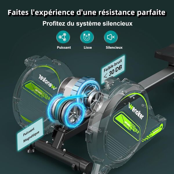 Découvrez l'efficacité et la compacité du rameur magnétique Wenoker dans notre test détaillé. Idéal pour une utilisation à domicile, boostez votre entraînement avec cet appareil performant.