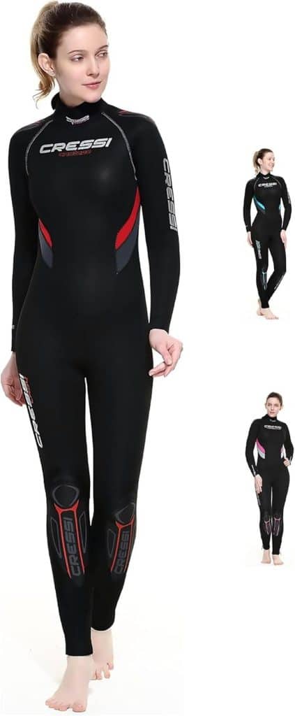 Test de la combinaison Castoro Lady 5mm de Cressi