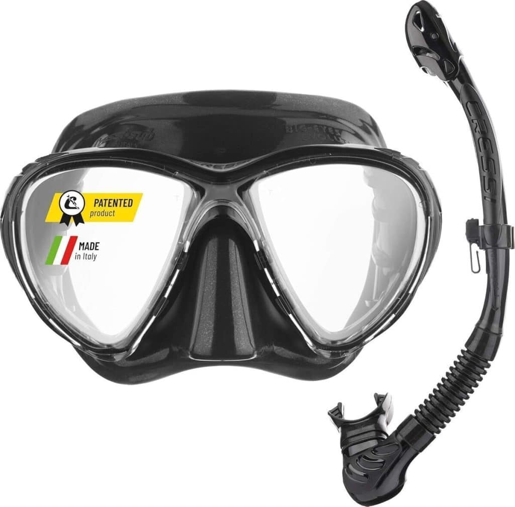 Test du combo Cressi Big Eyes Evolution pour plongée