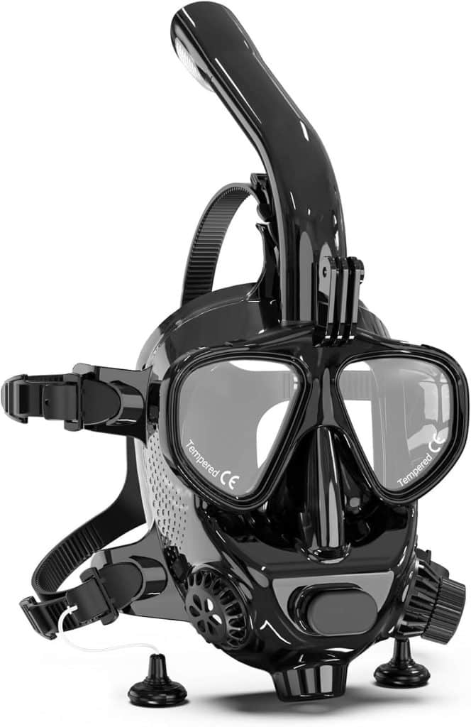 Test du masque de plongée intégral SMACO : polyvalence et compatibilité