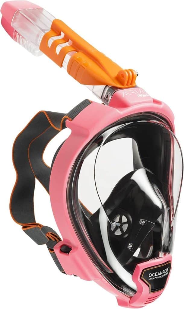 Test du masque de plongée Ocean Reef Aria QR+ : vision à 180 degrés