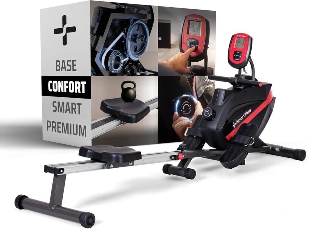 Test : rameur SportPlus pliable avec frein magnétique