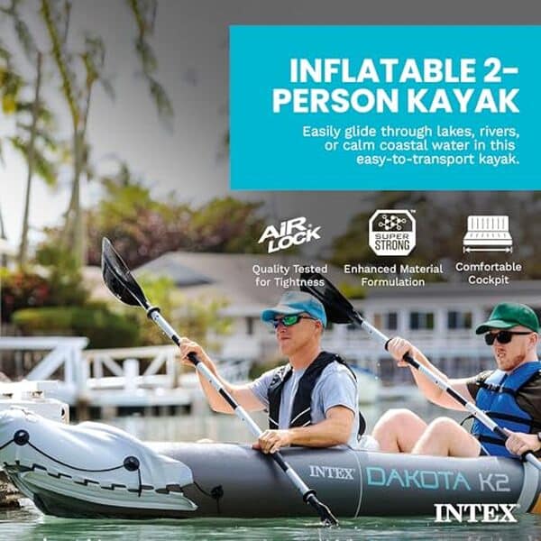 Découvrez notre test complet du kayak gonflable Intex Dakota K2 pour deux personnes : performance, stabilité, qualité et tous les détails pour bien choisir. 