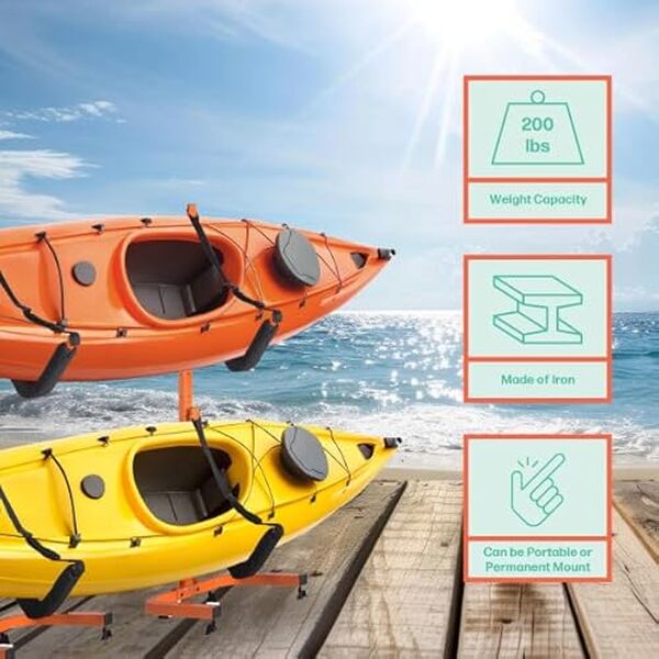 Découvrez notre test détaillé du support de rangement RAD Sportz pour kayak et paddleboards. Avis, caractéristiques et conseil d'achat pour bien ranger vos équipements nautiques. 