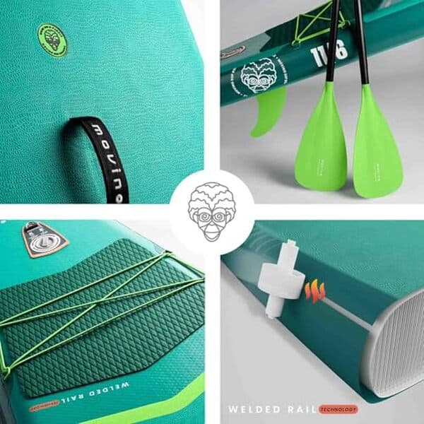 Découvrez notre test complet du paddle gonflable Movino Adria 11'6. Performance SUP kayak, stabilité et polyvalence : le guide d'achat pour bien choisir. 