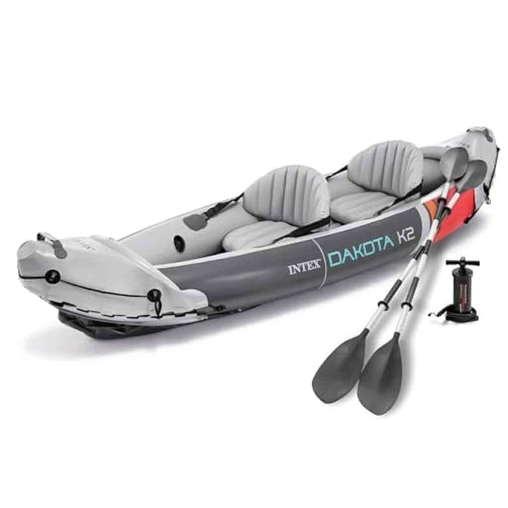 Test du kayak gonflable Intex Dakota K2 : performance à deux