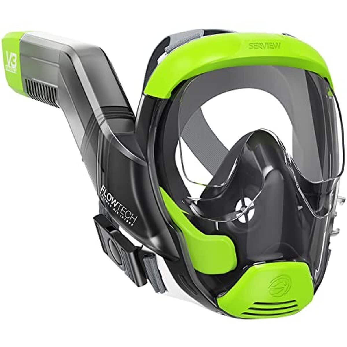 Test du masque intégral Seaview 180 V3 : design Flowtech pour une respiration facilitée