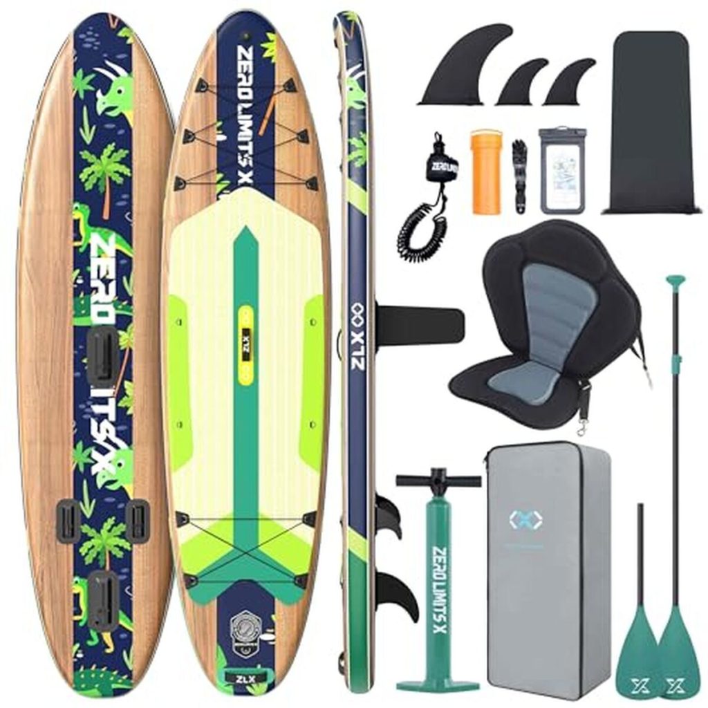 Test du paddle gonflable ZLX : 2 places pour adultes et adolescents