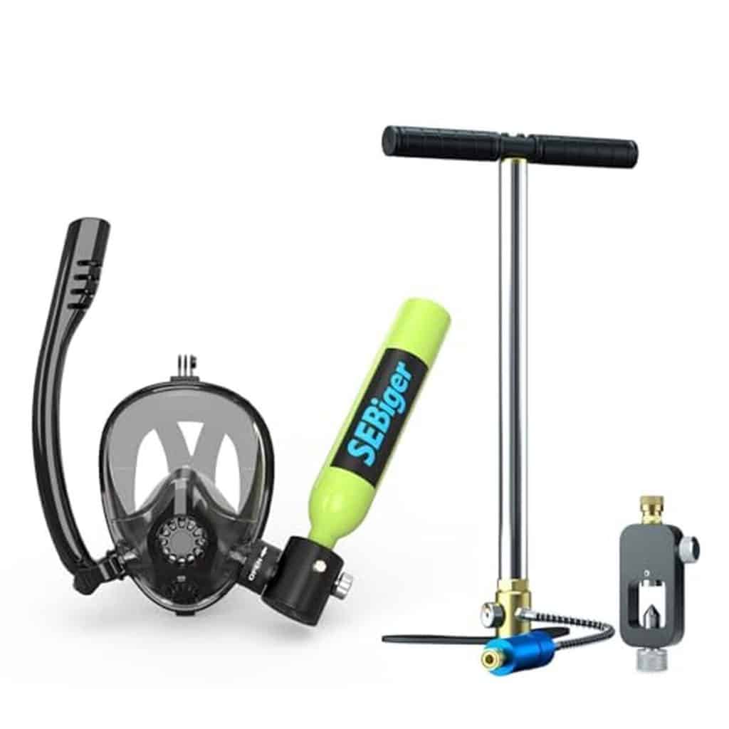 Test du SEBiger Mini : masque de plongée intégral pour eaux peu profondes