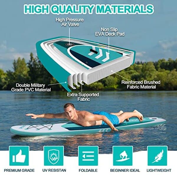 Dรฉcouvrez notre test complet de la planche de SUP gonflable 320 x 84 cm : stabilitรฉ, performance et qualitรฉ pour dรฉbuter le paddle en toute confiance.