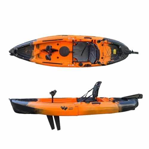 Test du kayak démontable Long Wave Samoa à pédales