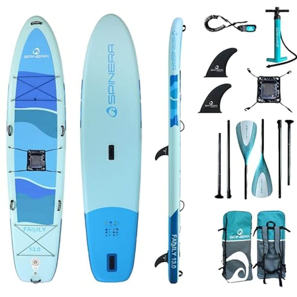 Test de la planche Spinera Family SUP 13.0 2026