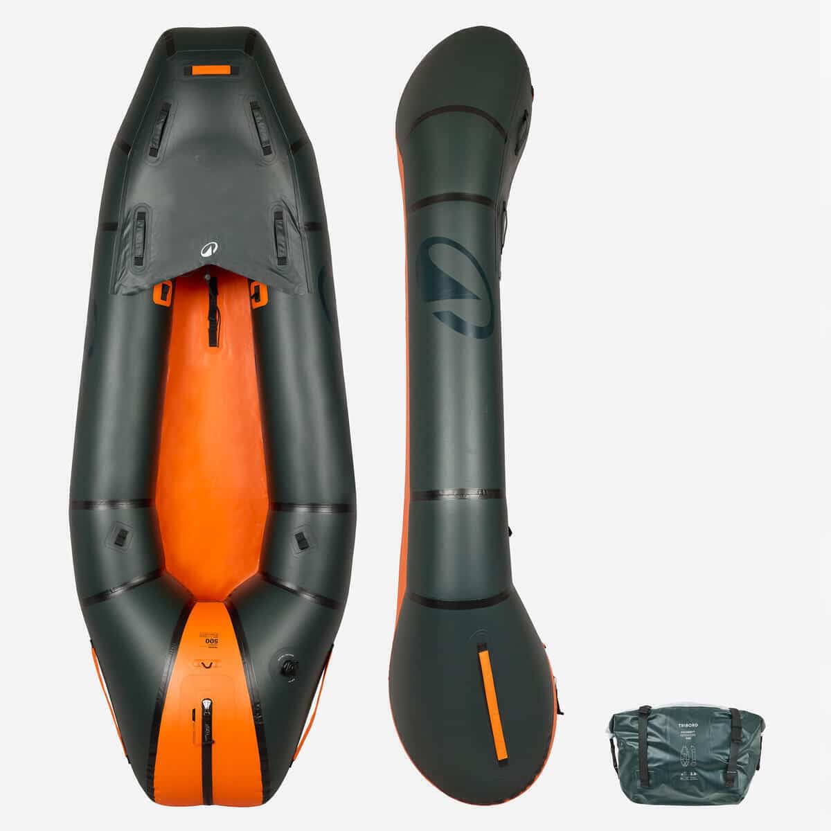 Test du kayak gonflable Packraft 500 de Decathlon
