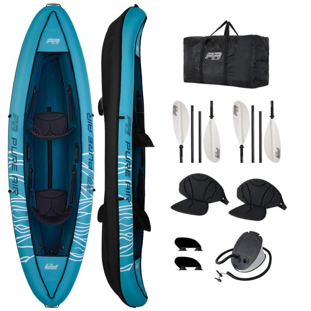 Test du pack canoë kayak Pure Air de Decathlon
