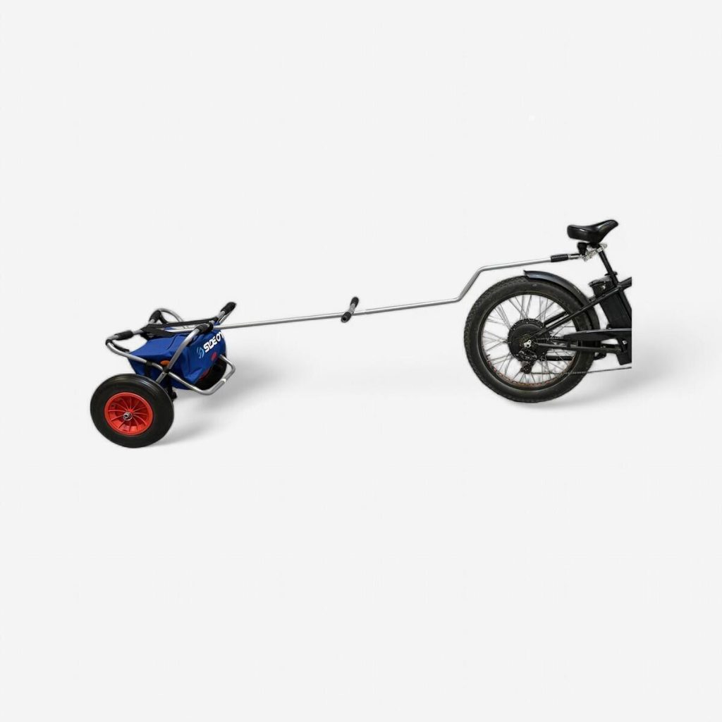 Test du trolley cyclable windsurf Decathlon Side On