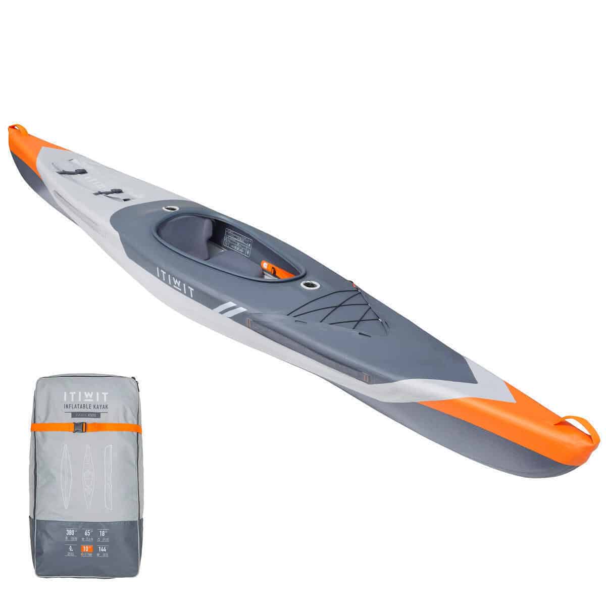 Test : kayak gonflable haute pression Decathlon x500