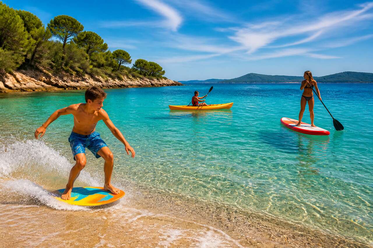 Skimboard, canoë et paddle : le trio gagnant pour un été sportif en Provence