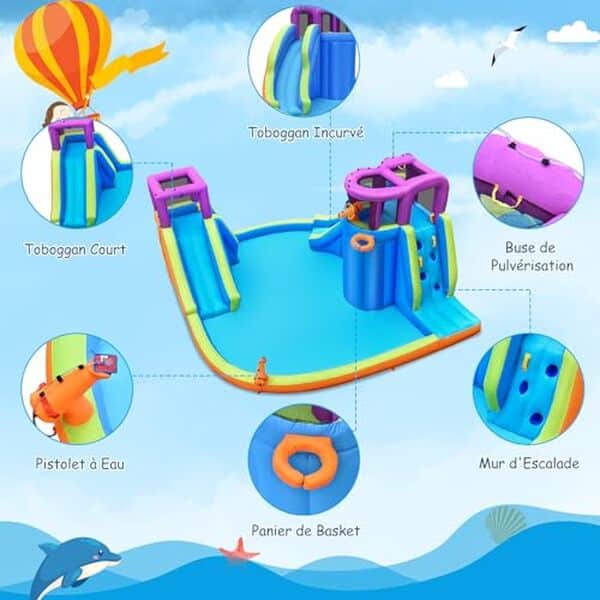 Découvrez notre test détaillé du château gonflable Goplus avec toboggan et piscine : performances, avantages, inconvénients et conseils d'achat pour choisir le meilleur modèle. 