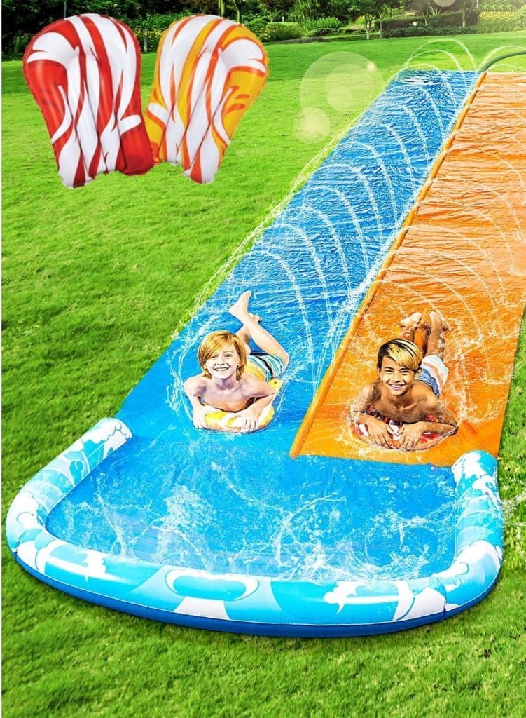 Test du toboggan aquatique Joyin 685 cm : plaisir d'été assuré