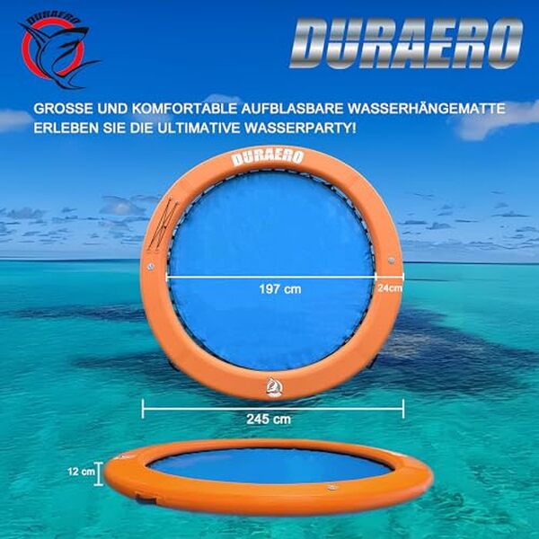 Découvrez notre test détaillé du hamac gonflable Ø245 cm : confort, durabilité et performances pour vos moments de relaxation sur l'eau. 