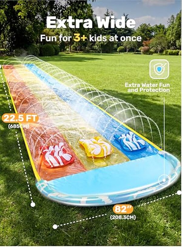 Découvrez notre test complet du toboggan aquatique triple Sloosh : performances, sécurité et avis pour choisir le meilleur jeu d'eau familial.