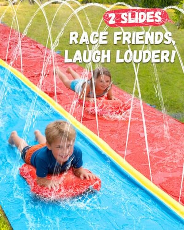 Découvrez notre test détaillé du toboggan aquatique Spring Water 12, 2 m à 2 voies : caractéristiques, avantages et verdict pour choisir le meilleur toboggan de jardin.