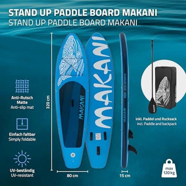 Découvrez notre test détaillé du paddle gonflable ECD Makani 320 cm : performances, avantages et avis pour bien choisir votre équipement. 