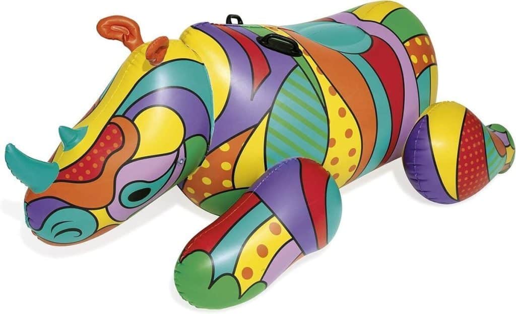Avis sur la bouée gonflable Bestway Pop Rhino multicolore