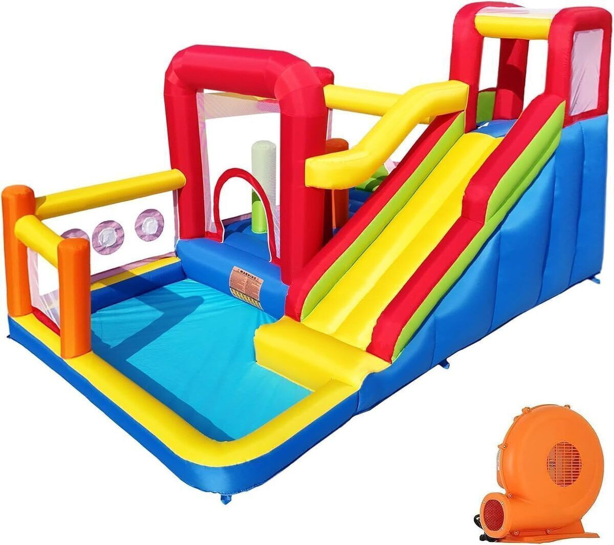 Test : château gonflable Ballsea avec souffleur - sécurité et fun garantis
