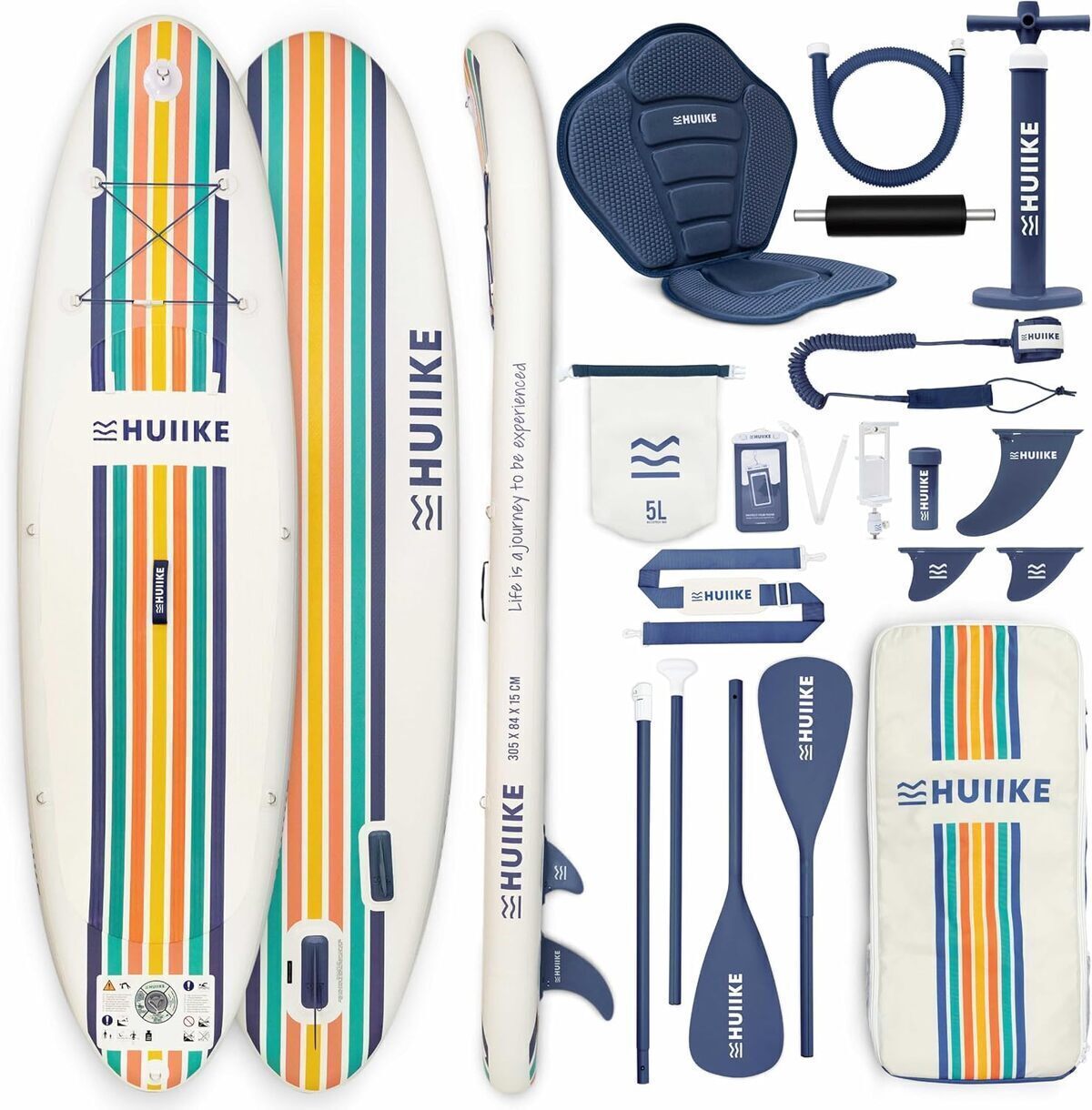 Test de la paddle gonflable HUIIKE : stabilité et résistance