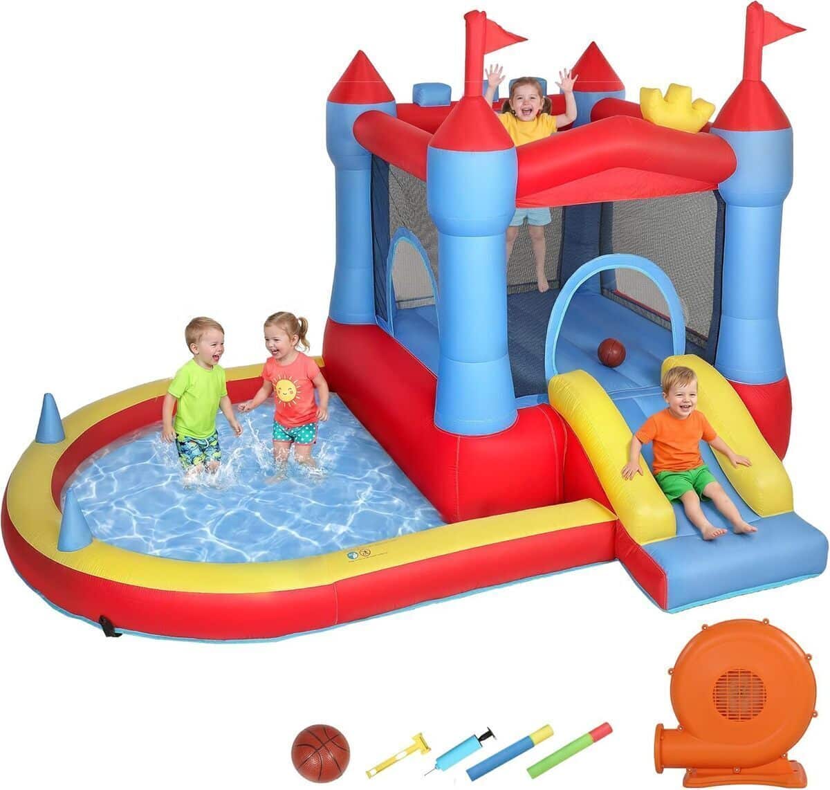 Test du château gonflable AIYAPLAY : le parc aquatique ultime pour enfants