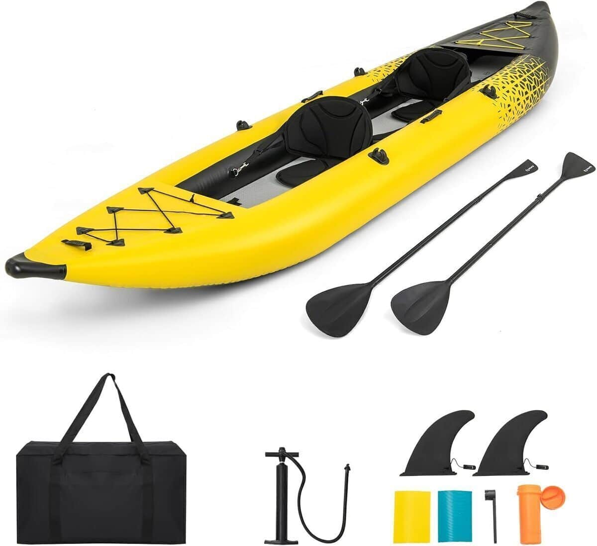 Test du kayak gonflable 2 places HOMASIS : robustesse et confort