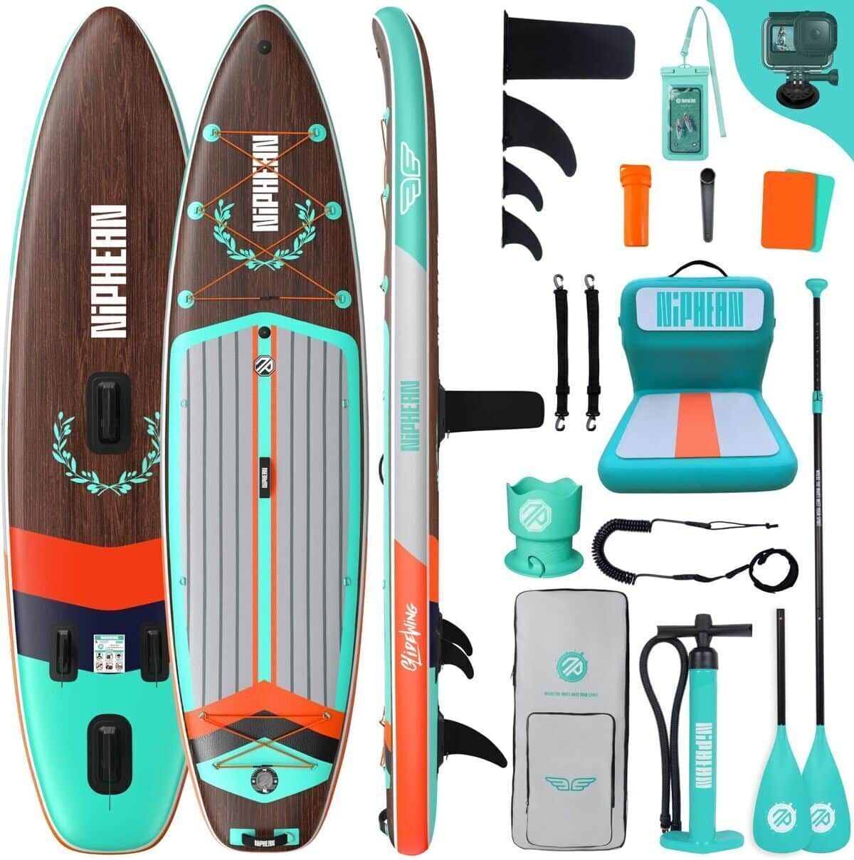 Test du paddle gonflable Niphean extra large pour la famille