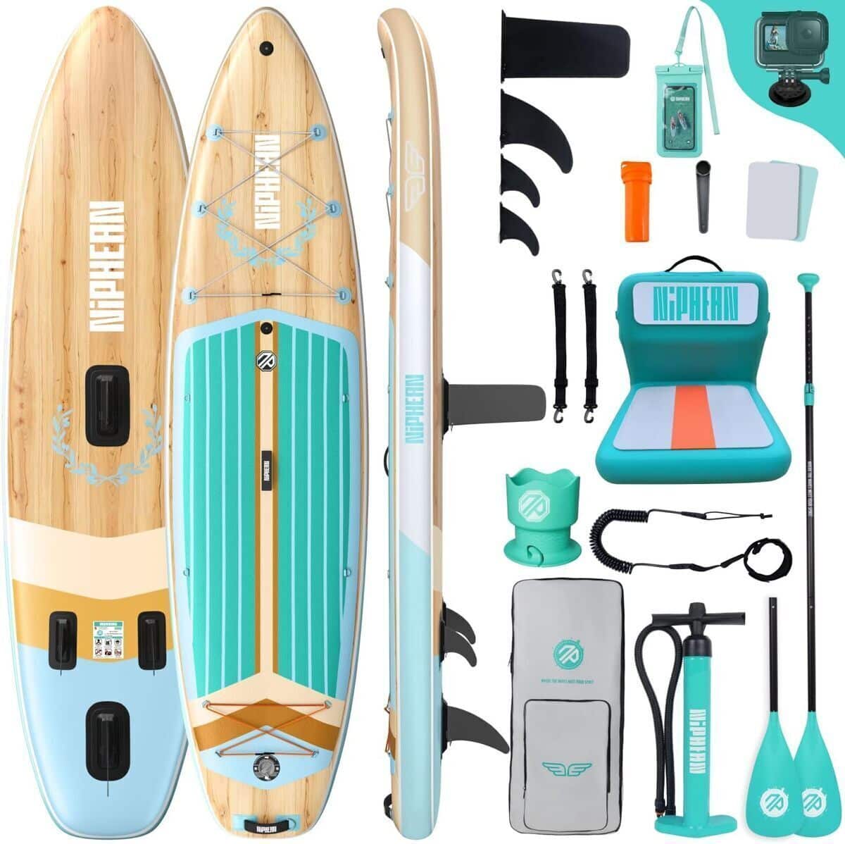 Test du paddle gonflable Niphean extra large pour toute la famille