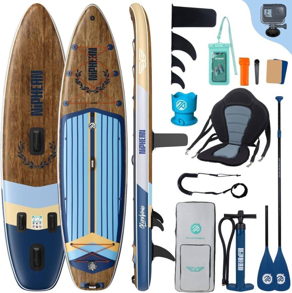 Test du stand up paddle gonflable Niphean extra large