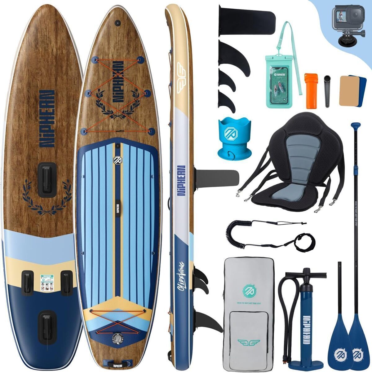 Test du stand up paddle gonflable Niphean extra large