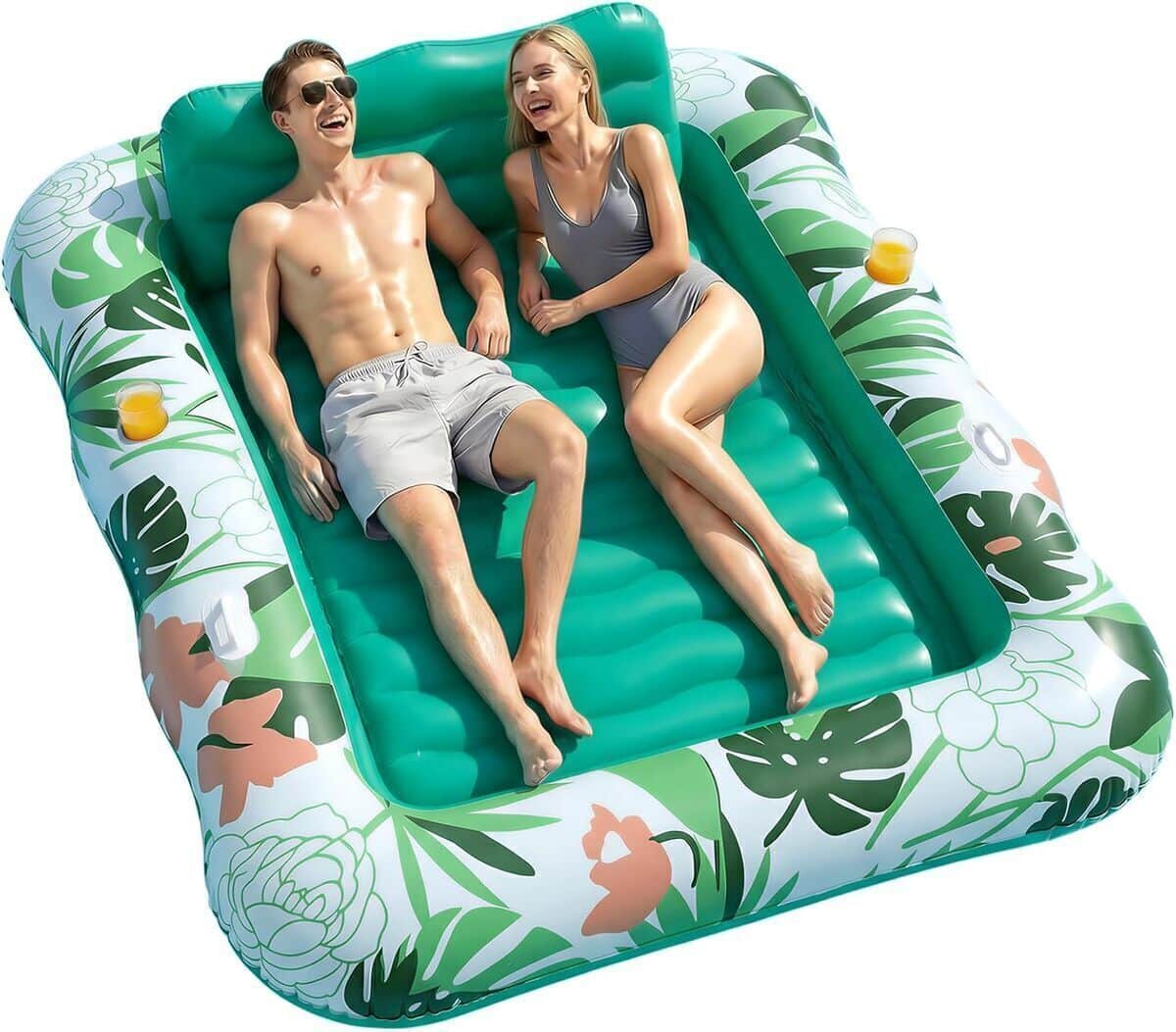 Test : matelas gonflable géant Solavero pour piscine