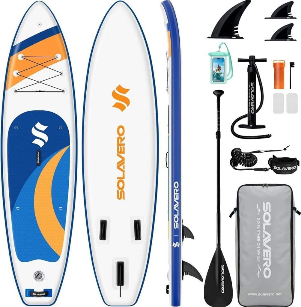 Test : paddle gonflable Solavero 335 cm, performance et stabilité