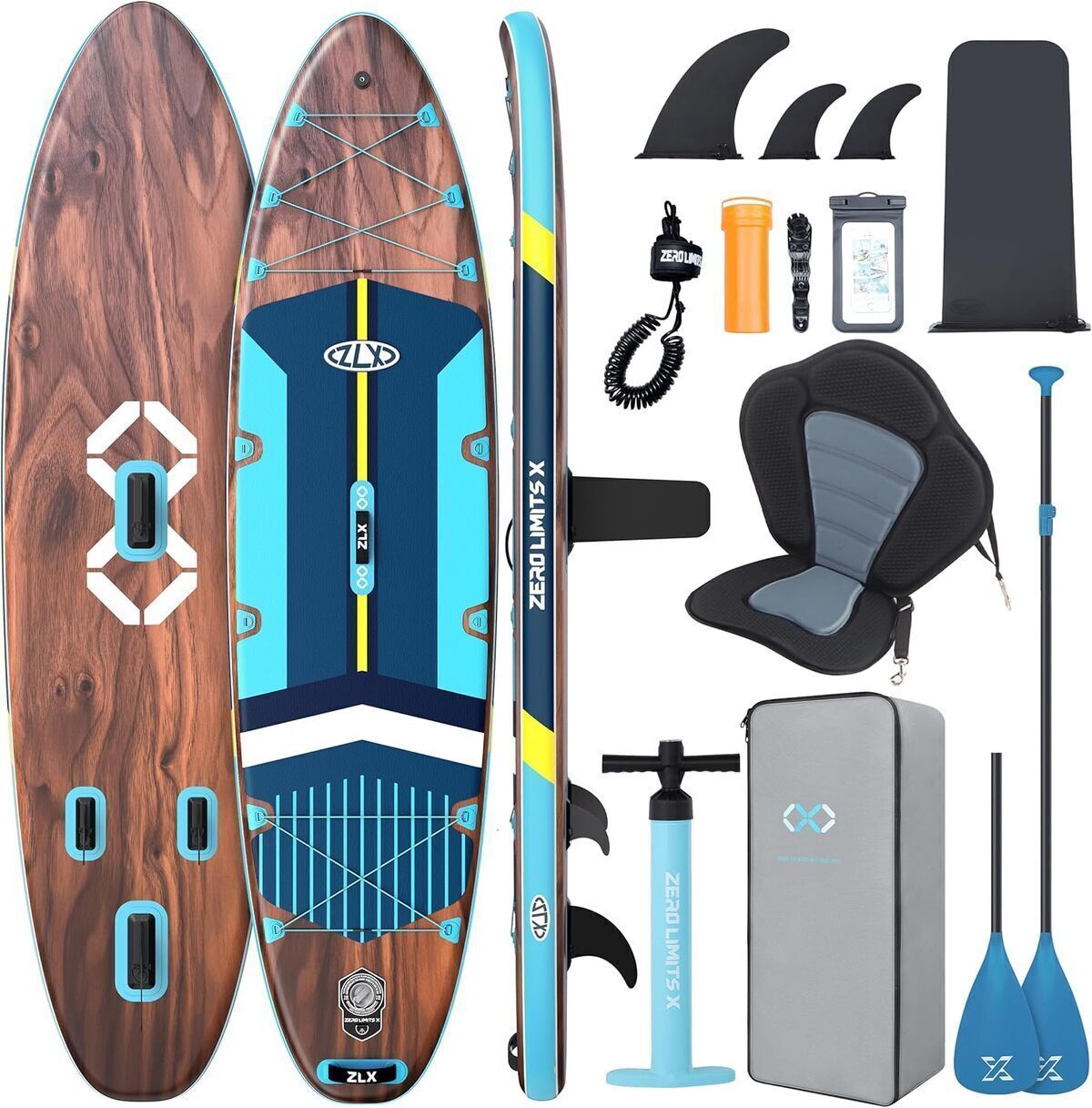 Test : paddle ZLX gonflable 350 cm extra large avec accessoires premium