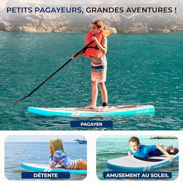 Découvrez notre test complet du paddle gonflable SereneLife 236 cm pour enfants : stabilité exceptionnelle, kit complet et avis détaillé pour choisir le meilleur sup gonflable.