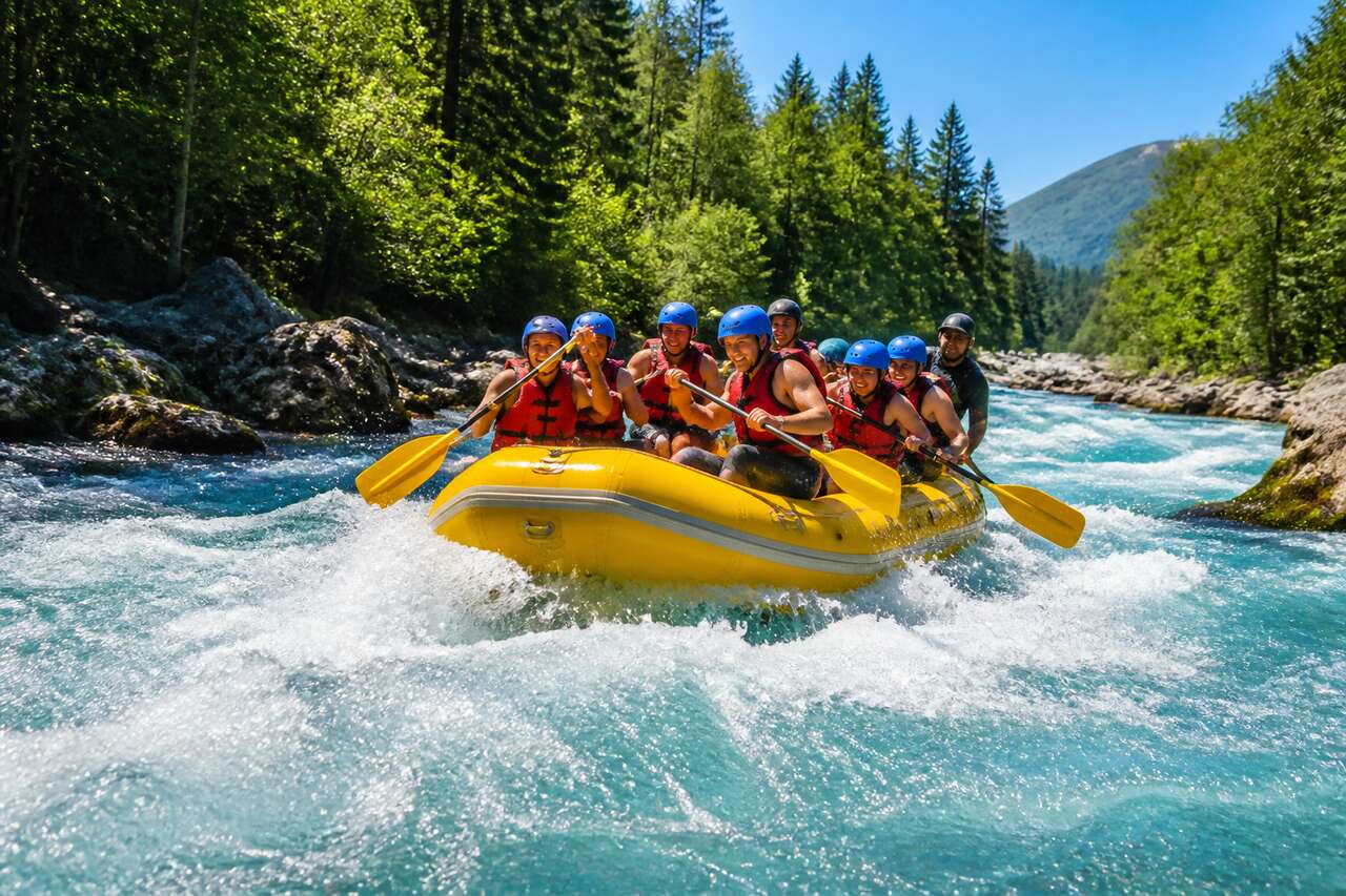 Comment se passe une descente en rafting, étape par étape Comment se passe une descente en rafting, étape par étape