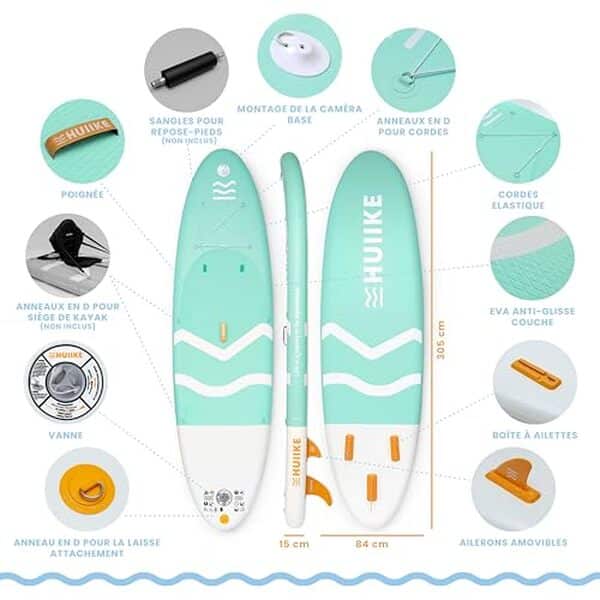 Découvrez notre test détaillé de la paddle gonflable Huike : évaluez sa stabilité, sa polyvalence et ses performances pour trouver la planche idéale.