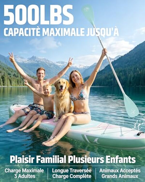 Découvrez notre test complet de la planche de paddle gonflable ATPROSS 366x92 cm : performances, stabilité et qualité pour tous les niveaux.