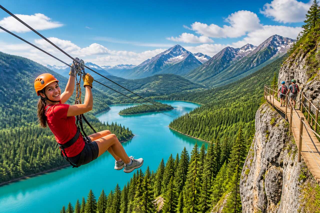 Parc aventure Extérieur Nature : activités et sensations en plein air