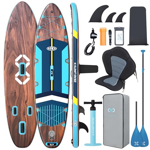 Test du paddle gonflable ZLX : 2 places pour adultes et adolescents