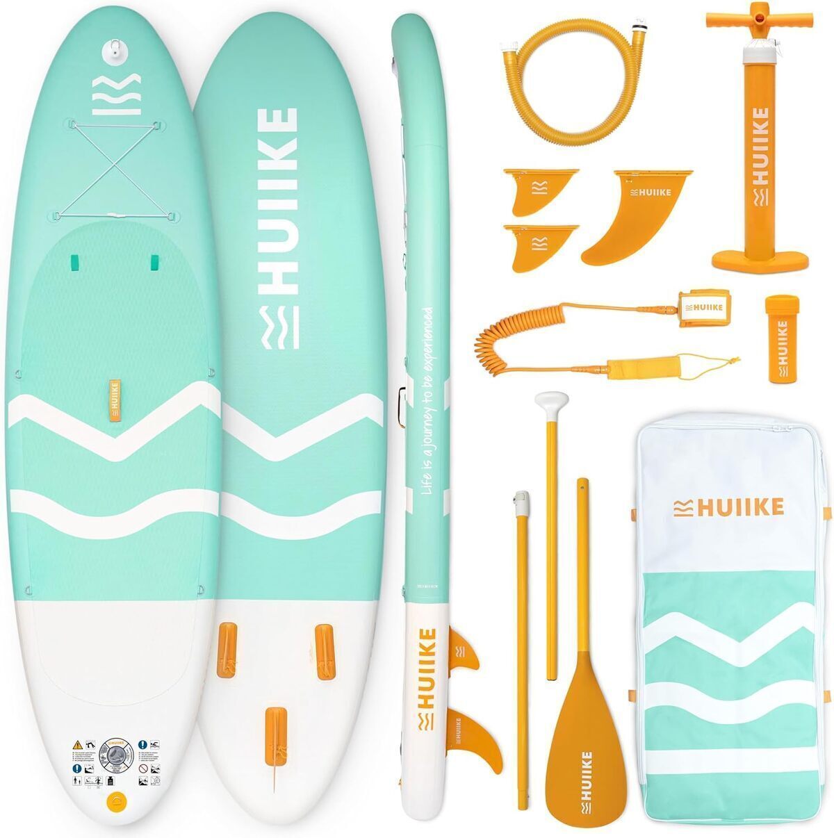 Test de la paddle gonflable Huike : stabilité et polyvalence