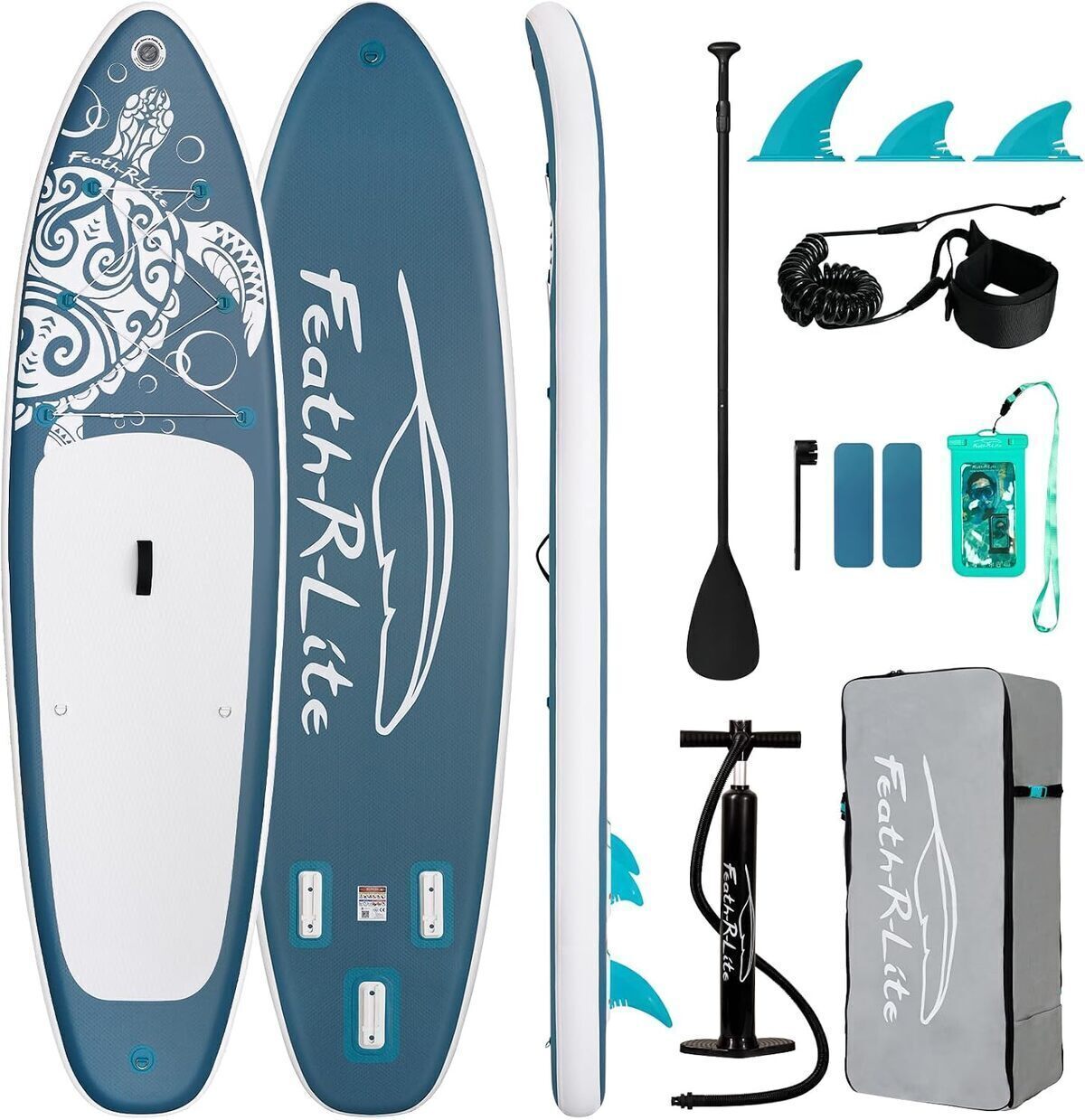 Test de la planche de paddle gonflable Feath-R-Lite avec accessoires complets