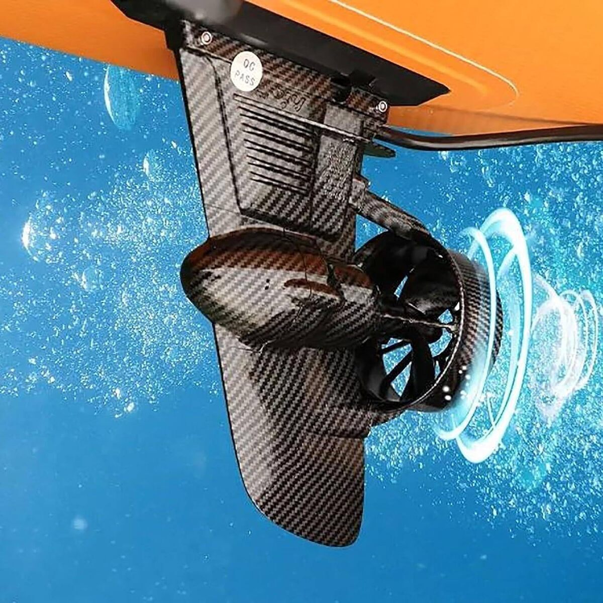 Test de l'aileron électrique GEJLELDS 24 V pour kayak