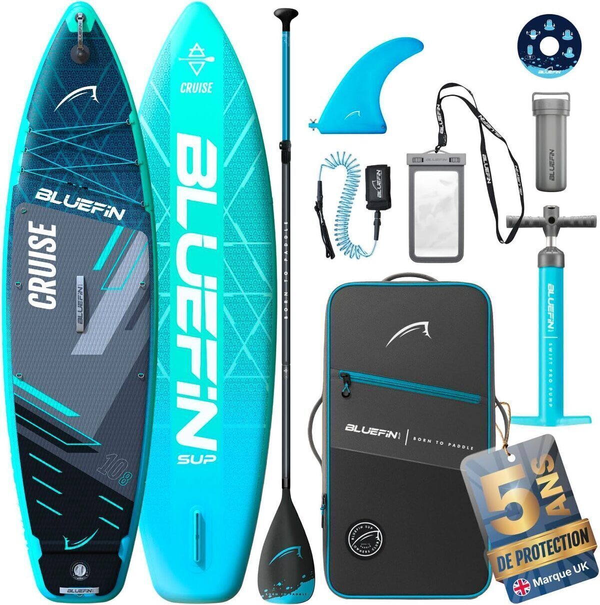 Test du Bluefin Cruise 10'8 : paddle gonflable tout-terrain
