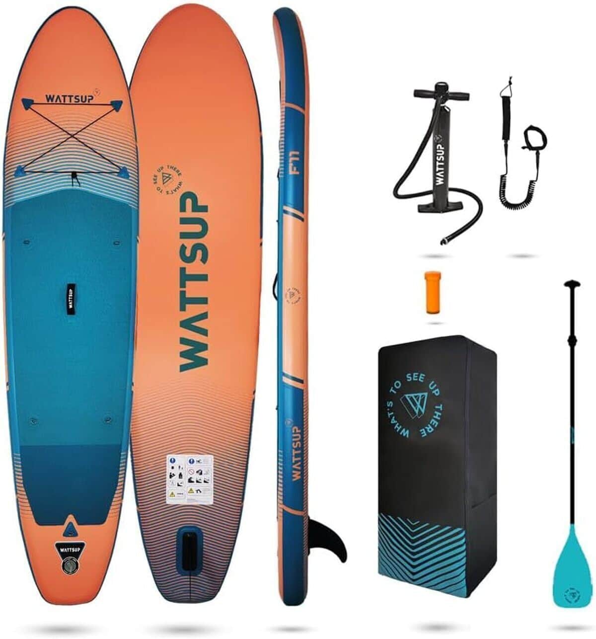 Test du paddle gonflable Wattsup F11 : performance et stabilité
